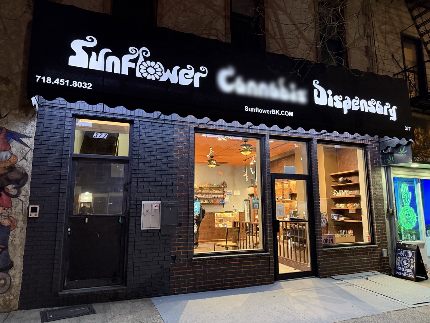 Sunflower Cannabis Dispensary storefront